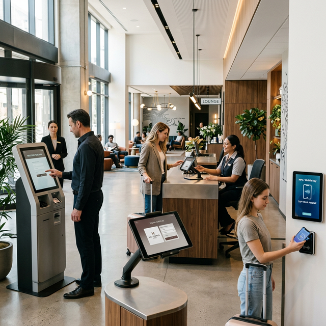 Hotel Self-Service Check-In: Kiosk vs. App vs. Wallet — Which Wins?